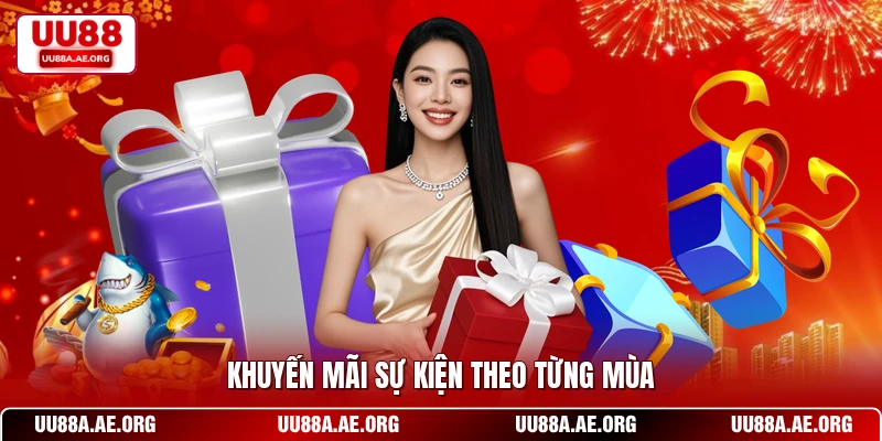 Khuyến mãi sự kiện theo từng mùa